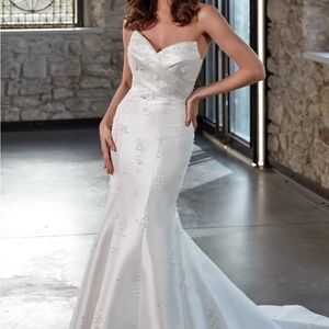 Eddy K Cindy Wedding Gown size 12 NWT